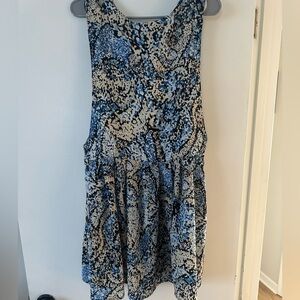 One & Only babydoll dress with side buttons